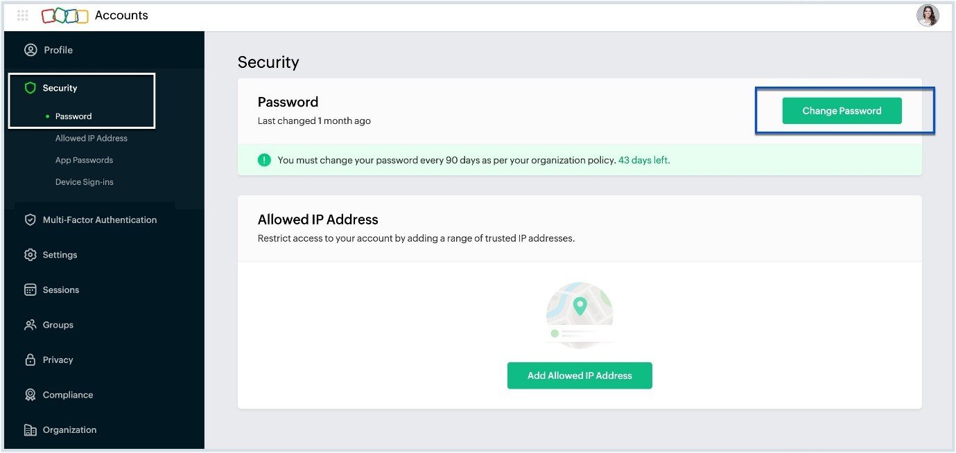 Zoho Mail registration form